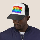 Pride LGBT-vlag Trucker Pet (In situ)