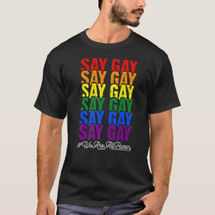 Pride LGBT Zeg homo Rainbow Trans Proud LGBTQ G T-shirt
