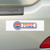 Pride LGBTQ+ Bumpersticker (Op auto)