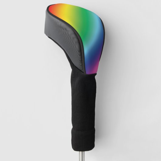 Pride lgbtq lgbt regenboogkleurpatroon golfheadcover (Schuin)