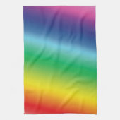 Pride lgbtq lgbt regenboogkleurpatroon theedoek (Verticaal)