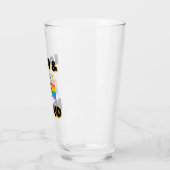 Pride LGBTQ Luid en Trotse Regenboog Glas (Links)