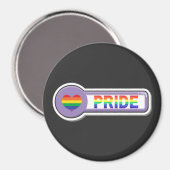 Pride LGBTQ+ Magneet (Voorkant / Achterkant)