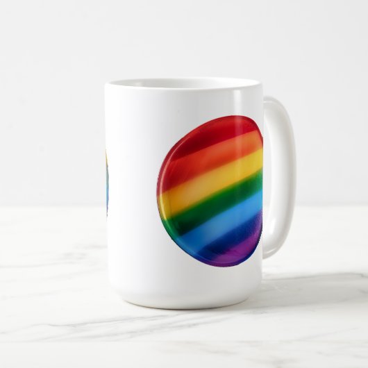 Pride LGBTQ+ Mug (Devant droit)