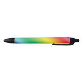 Pride lgbtq regenboogkleurpatroon zwarte inkt pen (Bodem)