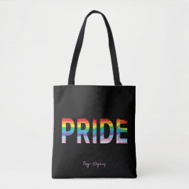 PRIDE LGBTQIA Regenboogvlag, Pride Koele Canvas ta Draagtas