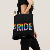 PRIDE LGBTQIA Regenboogvlag, Pride Koele Canvas ta Draagtas (Dichtbij)
