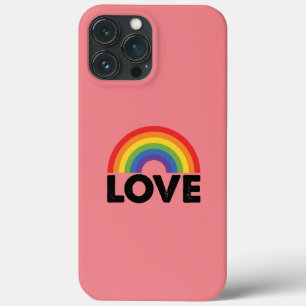 Pride Liefde Is Liefde Gay Gelijkheid Regenboog LG iPhone 13 Pro Max Hoesje