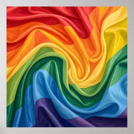Pride maand patroon poster