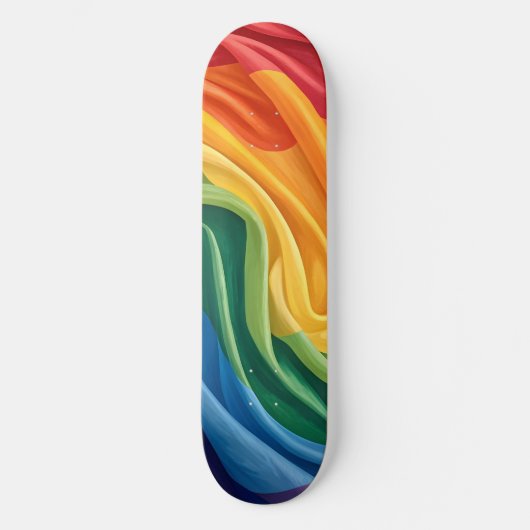 Pride maand patroon skateboard (Voorkant)