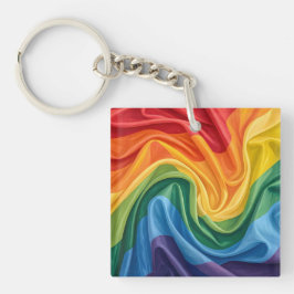 Pride maand patroon sleutelhanger