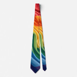 Pride maand patroon stropdas