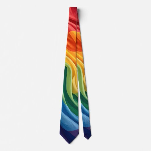 Pride maand patroon stropdas (Voorkant)
