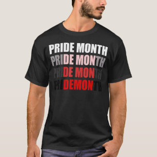 Pride Maand Wijzigingen Aan Demon LGBT Parade Gay  T-shirt