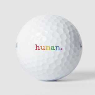 Pride Mens LGBT Regenboog LGBTQ Gelijkheid Golfballen