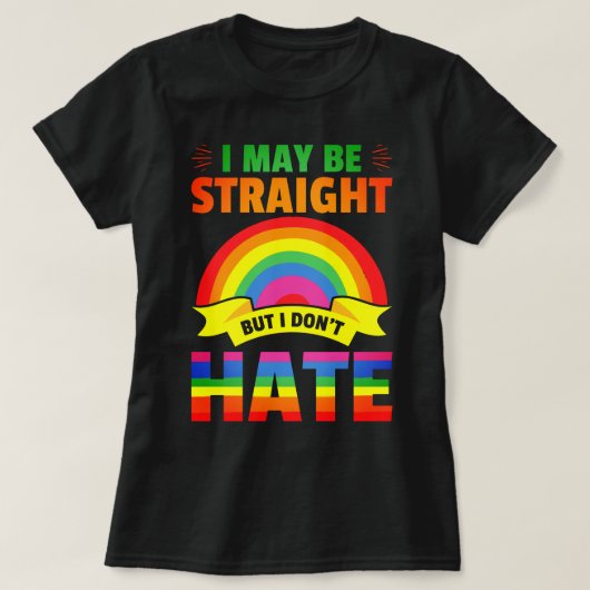 Pride Month Ally T-shirt (Design voorkant)