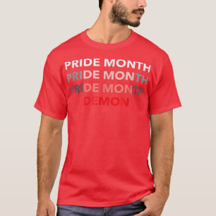 Pride Month Demon LGBTQ Pride Month Gay Pride T-shirt