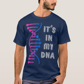 Pride Month DNA Biseuality Flag Bi Pride LGBT Bise T-shirt