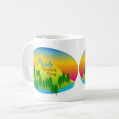 Pride Mountain Home Pacific Northwest Mug (Devant gauche)