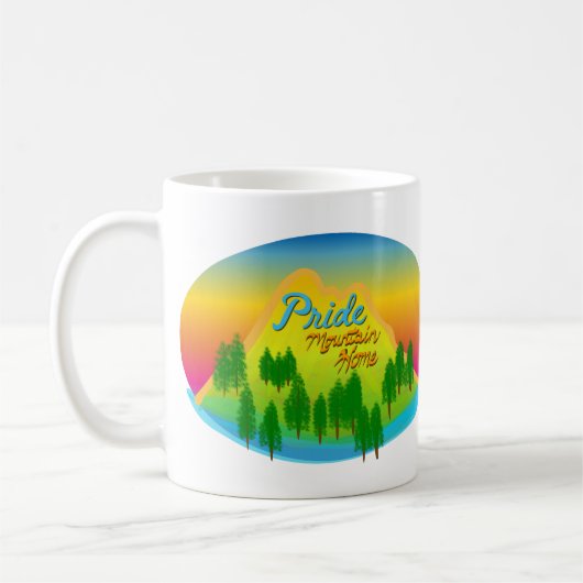 Pride Mountain Home Pacific Northwest Mug (Gauche)