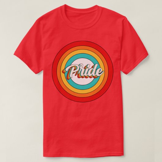 Pride Naam Shirt Pride Circle (Design voorkant)