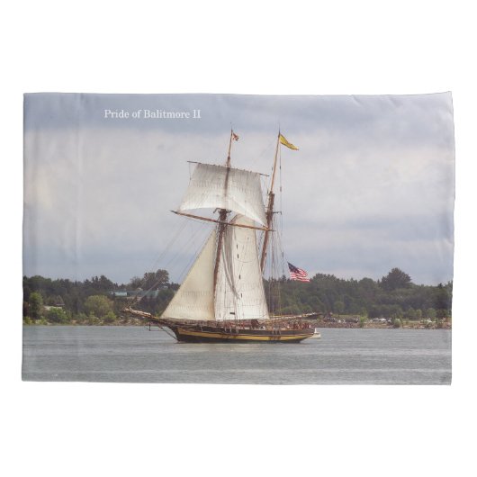 Pride of Baltimore II Pillow hoesje Kussensloop (Achterkant)