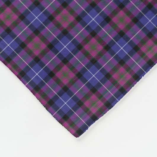 Pride of Scotland Mode Tartan Fleece Deken (Hoek)