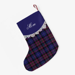 Pride of Scotland Tartan Plaid Kerstkous Kleine Kerstsok