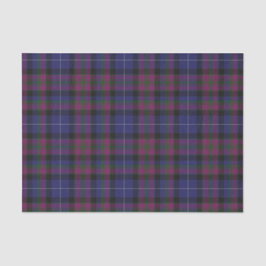 Pride of Scotland Tartan Pset Tissue Paper Tissuepapier (Voorkant)