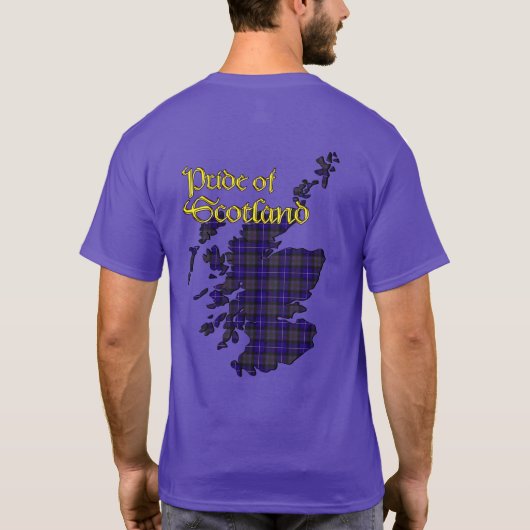 Pride of Scotland Tartan T-Shirt (Achterkant)