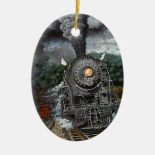 "Pride of the Central" door Tom Rock ovale ornamen Keramisch Ornament