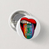 PRIDE Opstand Ronde Button 3,2 Cm (Voorkant /achterkant)
