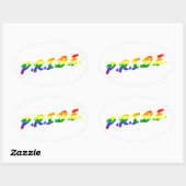Pride Ovale Sticker (Vel)