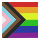 Pride Paperweight Kubus (Voorkant)