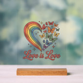 Pride Papillon Cœur L'amour Est L'amour Conception (Neutre)