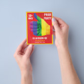 Pride Partij Flyer (Hand)