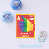 Pride Partij Flyer (Enkel)