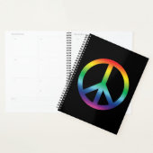Pride Peace symbool regenboog gradiënt kleuren mod Planner (Display)