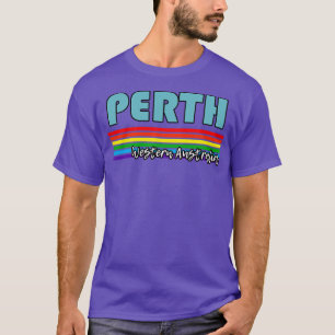 Pride Perth West-Australië Perth LGBT-cadeau LGB T-shirt