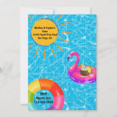 PRIDE Pool Party Kaart (Achterkant)