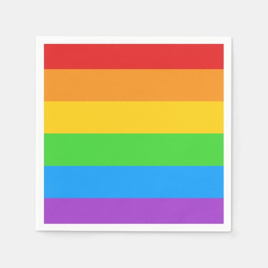 Pride Pop: Rainbow Flag Servet (Voorkant)