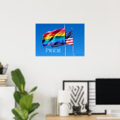 'Pride'-poster Poster (Thuiskantoor)
