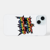 Pride & Power iPhone 15 Hoesje (Achterkant horizontaal)
