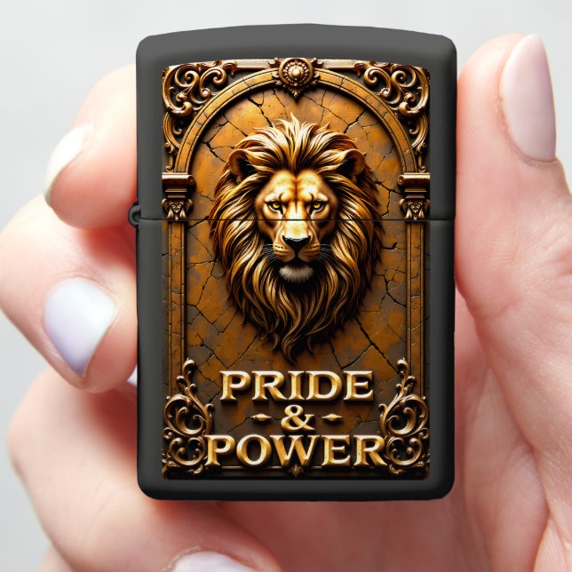 Pride Power Lion Temple Frame (In Hand)