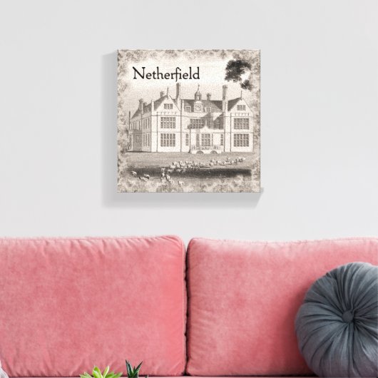 Pride & Prejudice #4 Origineel Kunstwandcanvas Canvas Afdruk (Insitu (Woonkamer))