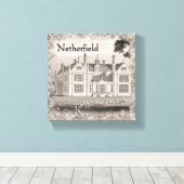 Pride & Prejudice #4 Origineel Kunstwandcanvas Canvas Afdruk (Insitu (Houten vloer))
