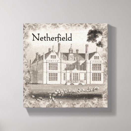 Pride & Prejudice #4 Origineel Kunstwandcanvas Canvas Afdruk (Voorkant)