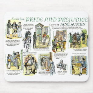 Pride & Prejudice Mousepad Muismat