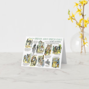 Pride & Prejudice Notecard Kaart