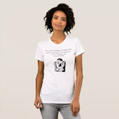 Pride & Prejudice Quote T-shirt (Voorkant volledig)